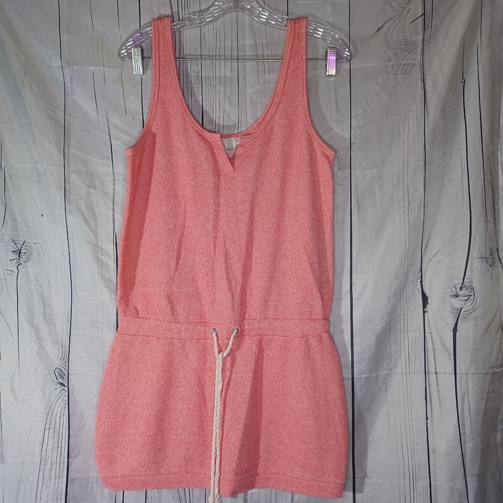 Victoria's Secret Coral Sleeveless Beach Vacation Dress/Coverup